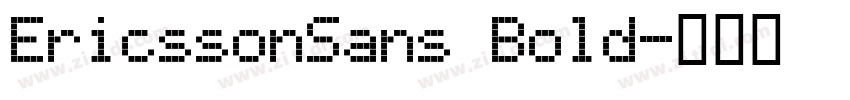 EricssonSans Bold字体转换